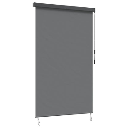 Rolgordijn Lichtgrijs 180 x 250 cm Stof en Aluminium