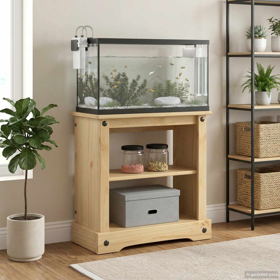 Aquarium Stand CORONA Bruin 60,5 x 30 x 60 cm 150 kg