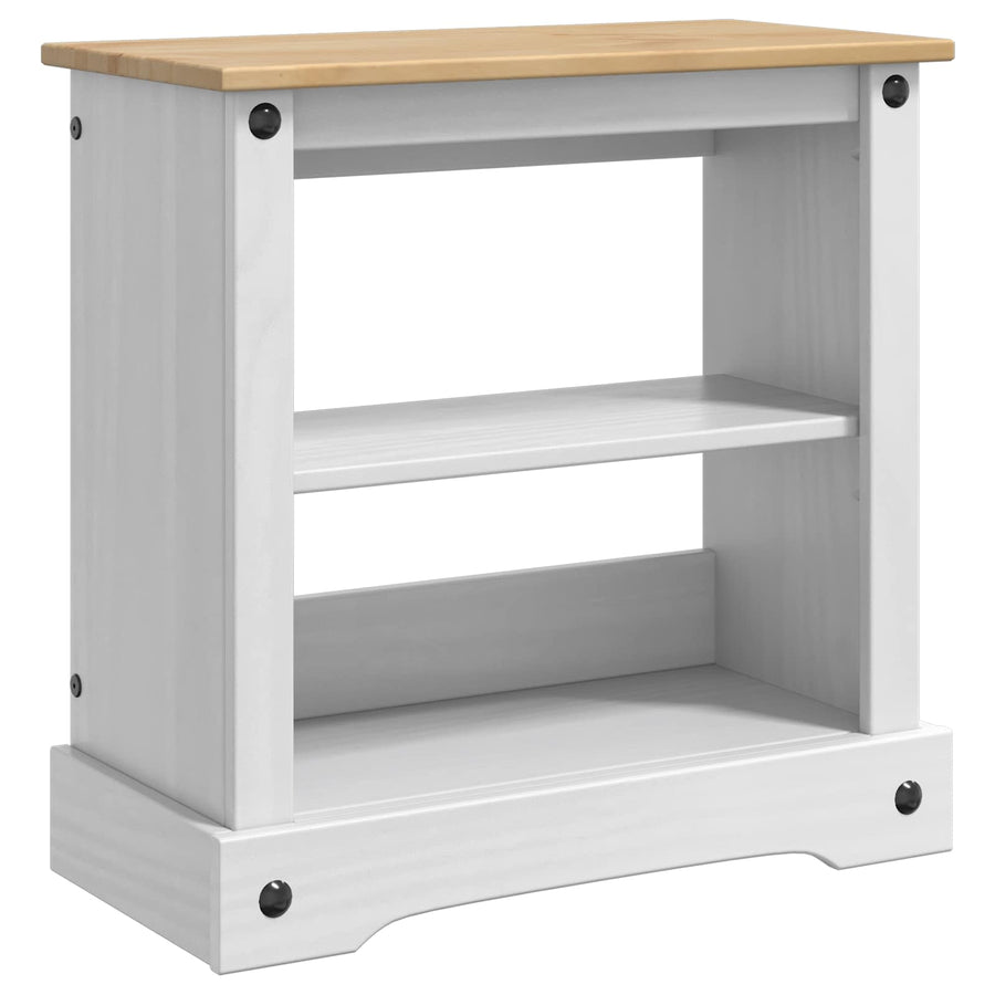 Aquarium Stand CORONA Wit en Bruin 60,5 x 30 x 60 cm 150 kg