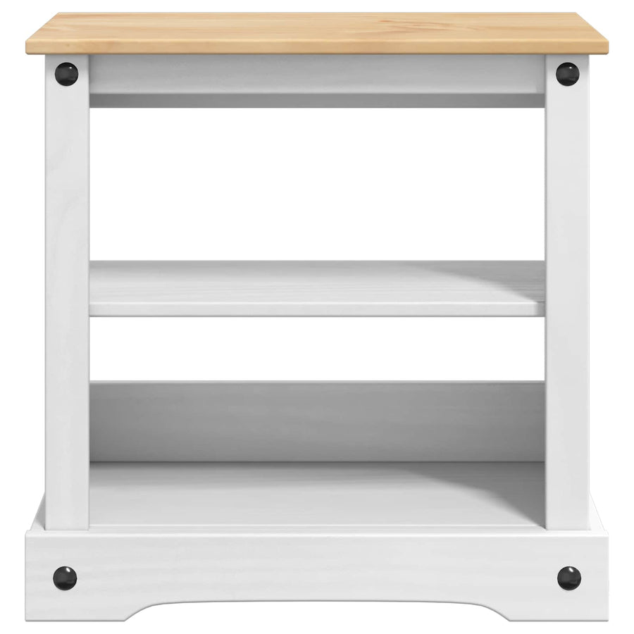 Aquarium Stand CORONA Wit en Bruin 60,5 x 30 x 60 cm 150 kg