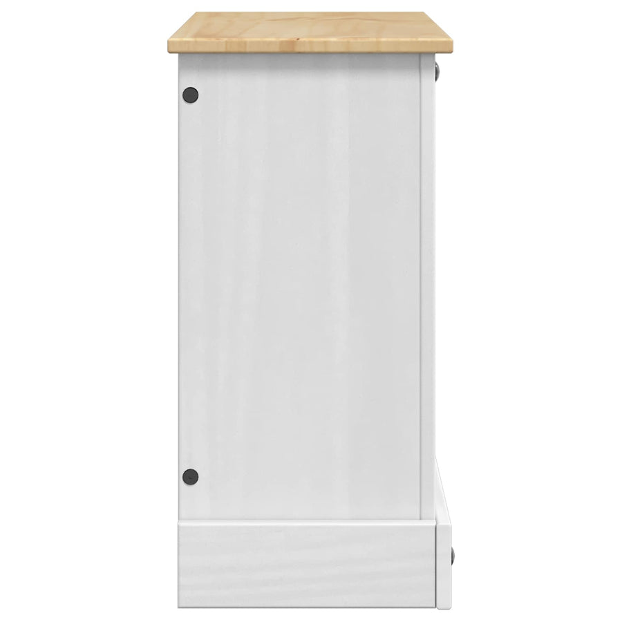 Aquarium Stand CORONA Wit en Bruin 60,5 x 30 x 60 cm 150 kg