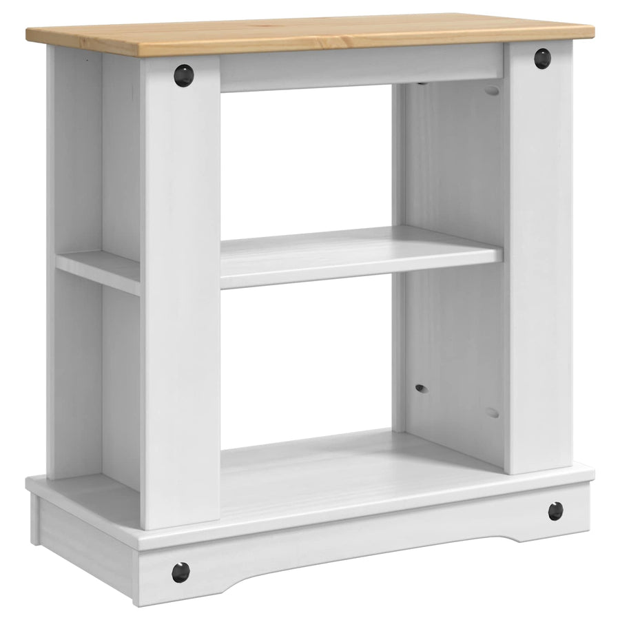 Aquarium Stand CORONA Wit en Bruin 60 x 30 x 60 cm 150 kg