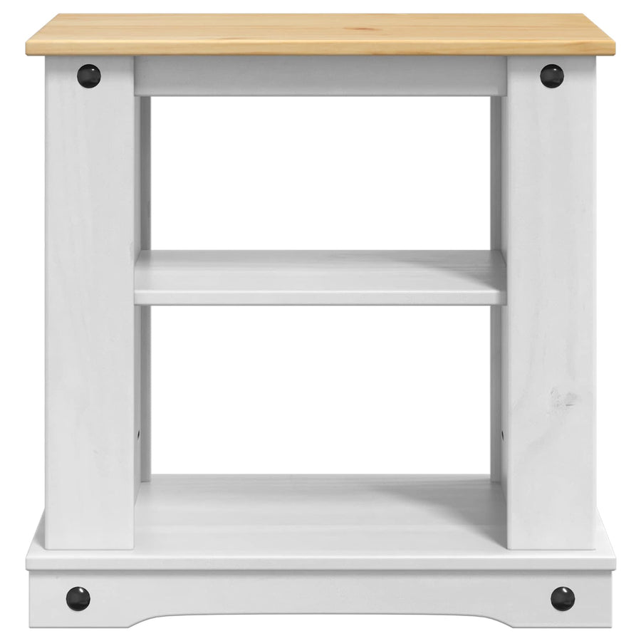 Aquarium Stand CORONA Wit en Bruin 60 x 30 x 60 cm 150 kg