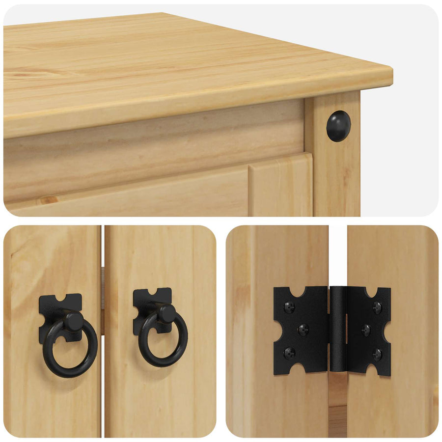 Aquarium Stand CORONA Bruin 81,5 x 37 x 73 cm 250 kg