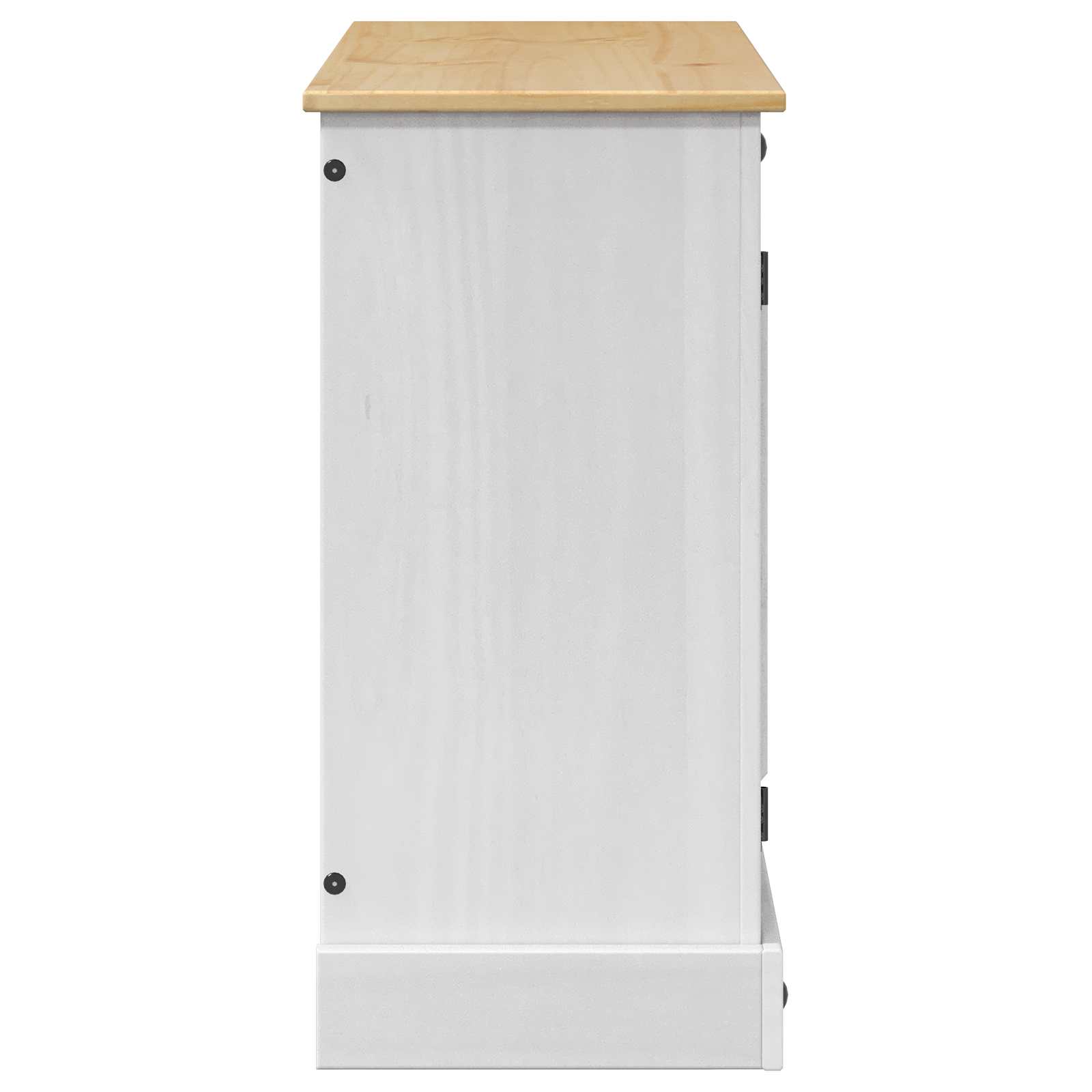 Aquarium Stand CORONA Wit en Bruin 81,5 x 37 x 73 cm 250 kg