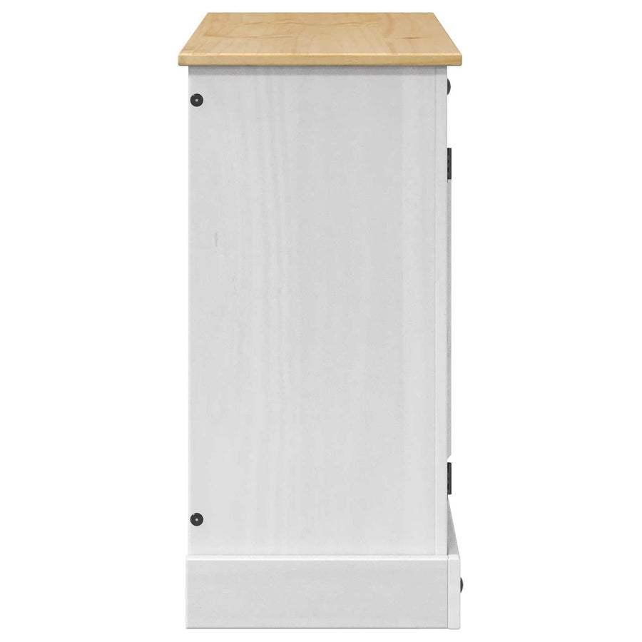 Aquarium Stand CORONA Wit en Bruin 81,5 x 37 x 73 cm 250 kg