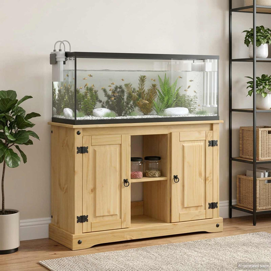 Aquarium Stand CORONA Bruin 101,5 x 37 x 73 cm 300 kg