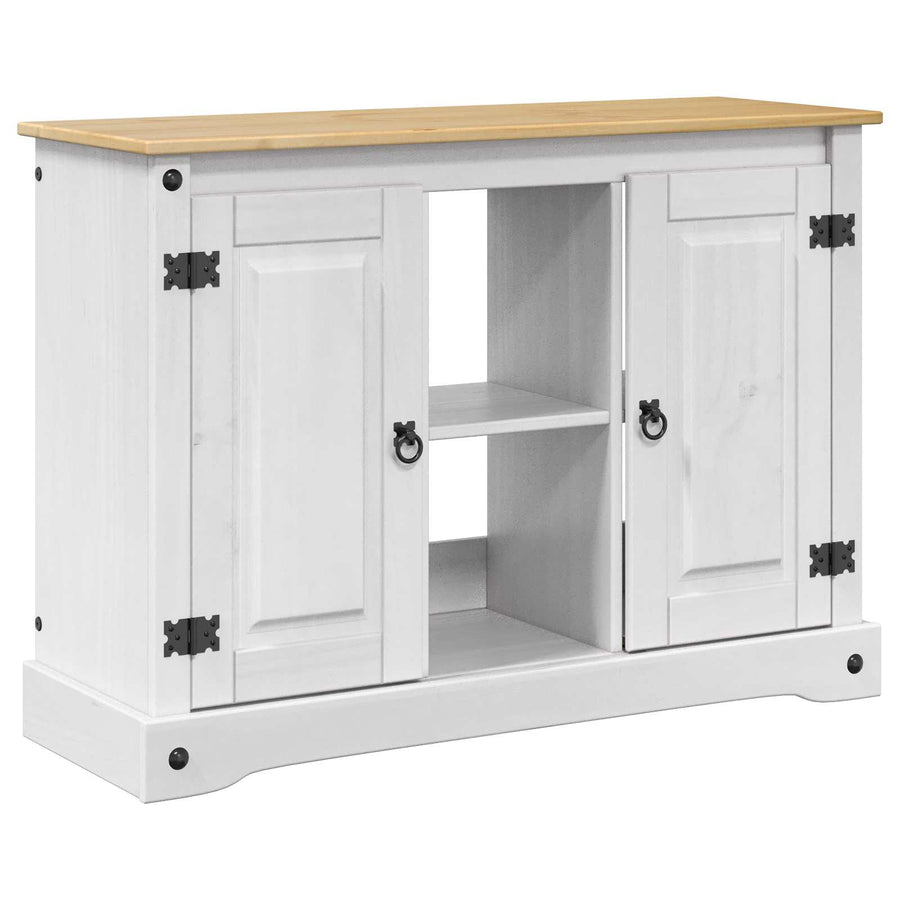 Aquarium Stand CORONA Wit en Bruin 101,5 x 37 x 73 cm 300 kg