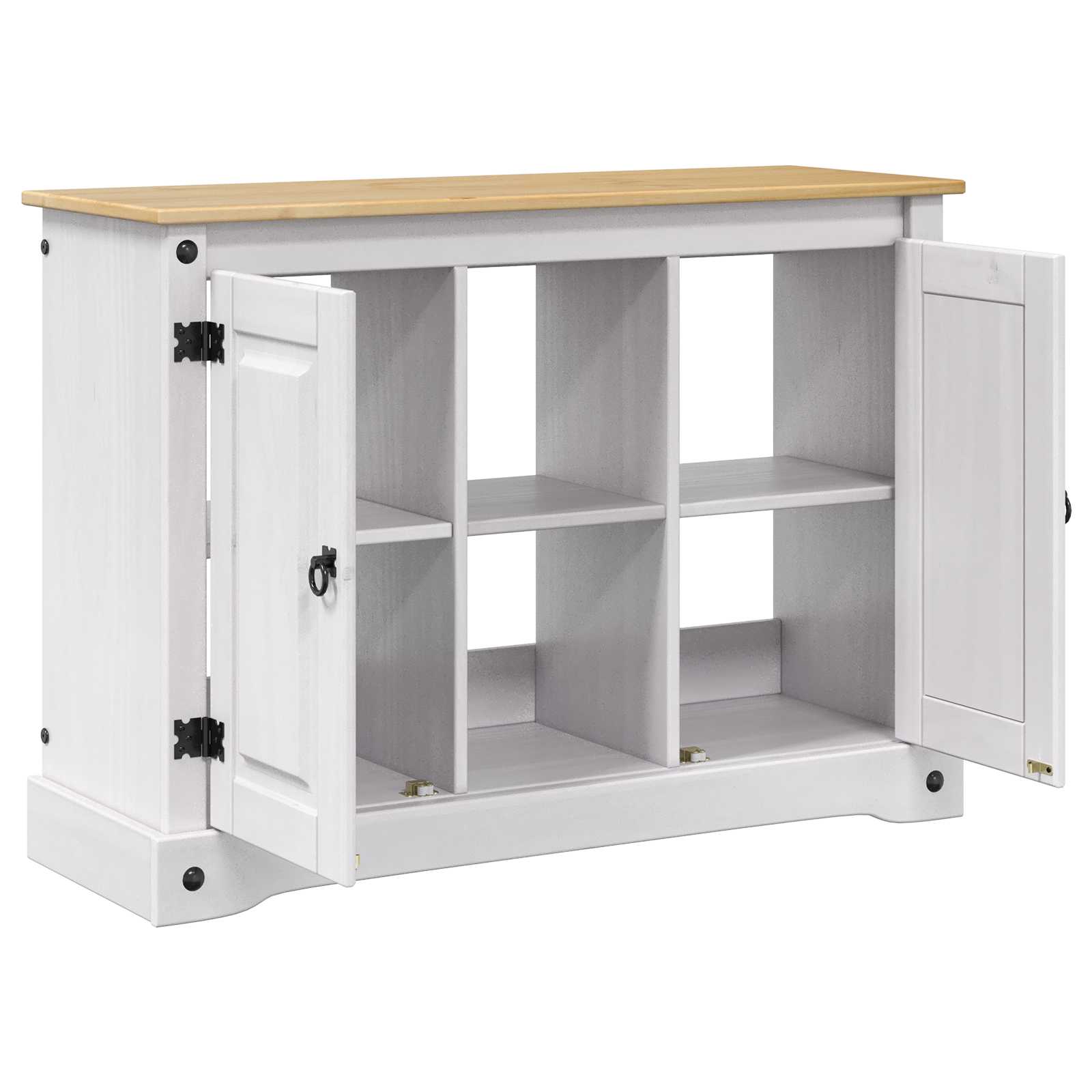 Aquarium Stand CORONA Wit en Bruin 101,5 x 37 x 73 cm 300 kg
