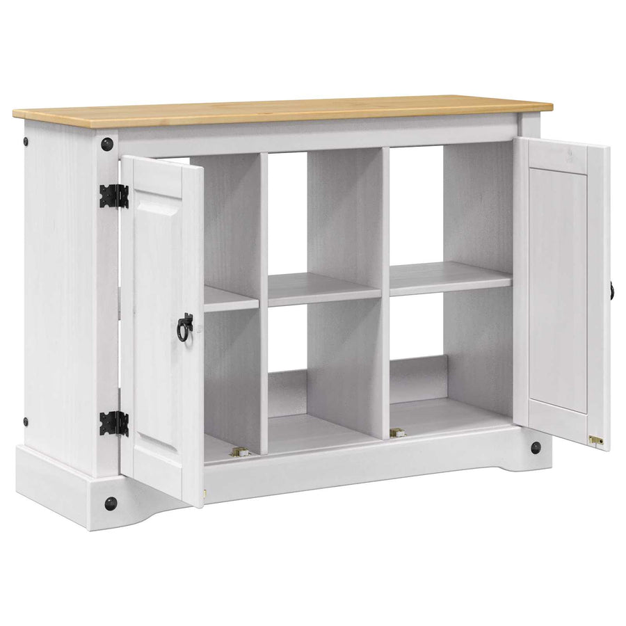 Aquarium Stand CORONA Wit en Bruin 101,5 x 37 x 73 cm 300 kg