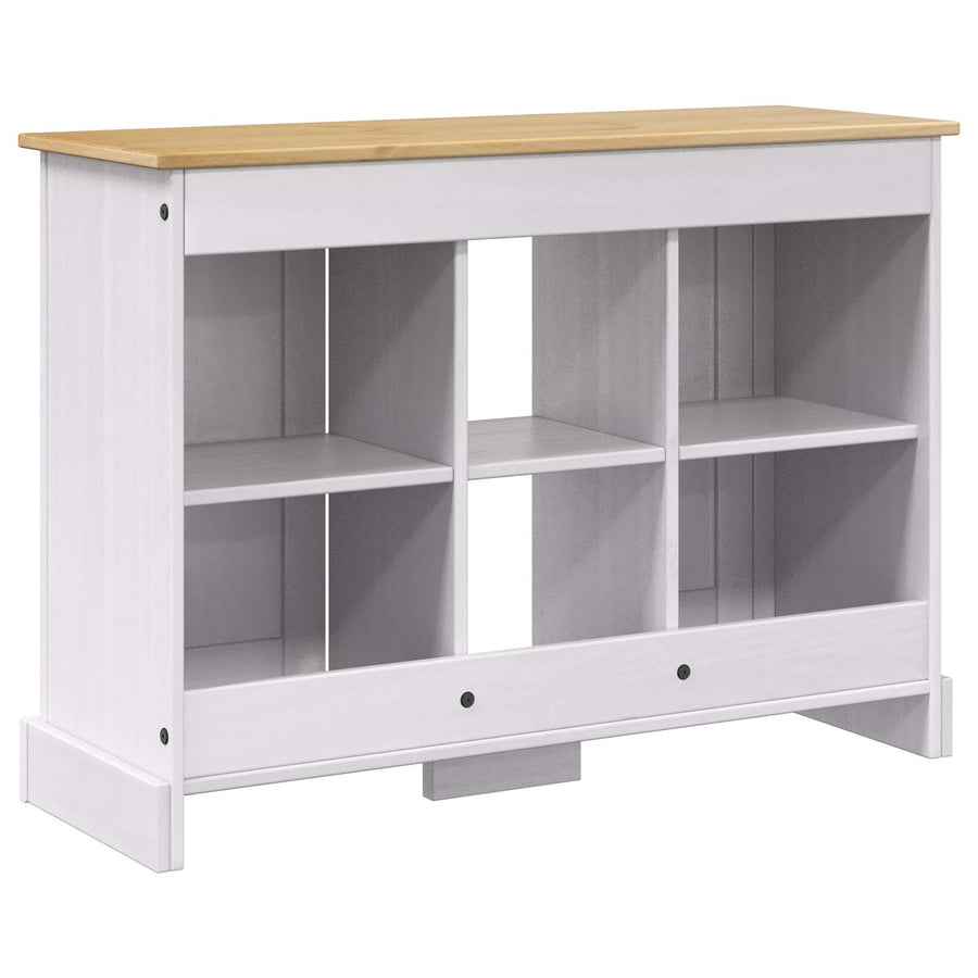 Aquarium Stand CORONA Wit en Bruin 101,5 x 37 x 73 cm 300 kg