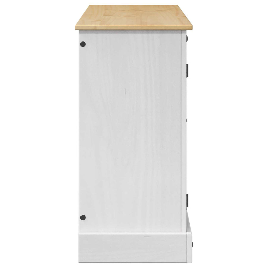 Aquarium Stand CORONA Wit en Bruin 101,5 x 37 x 73 cm 300 kg