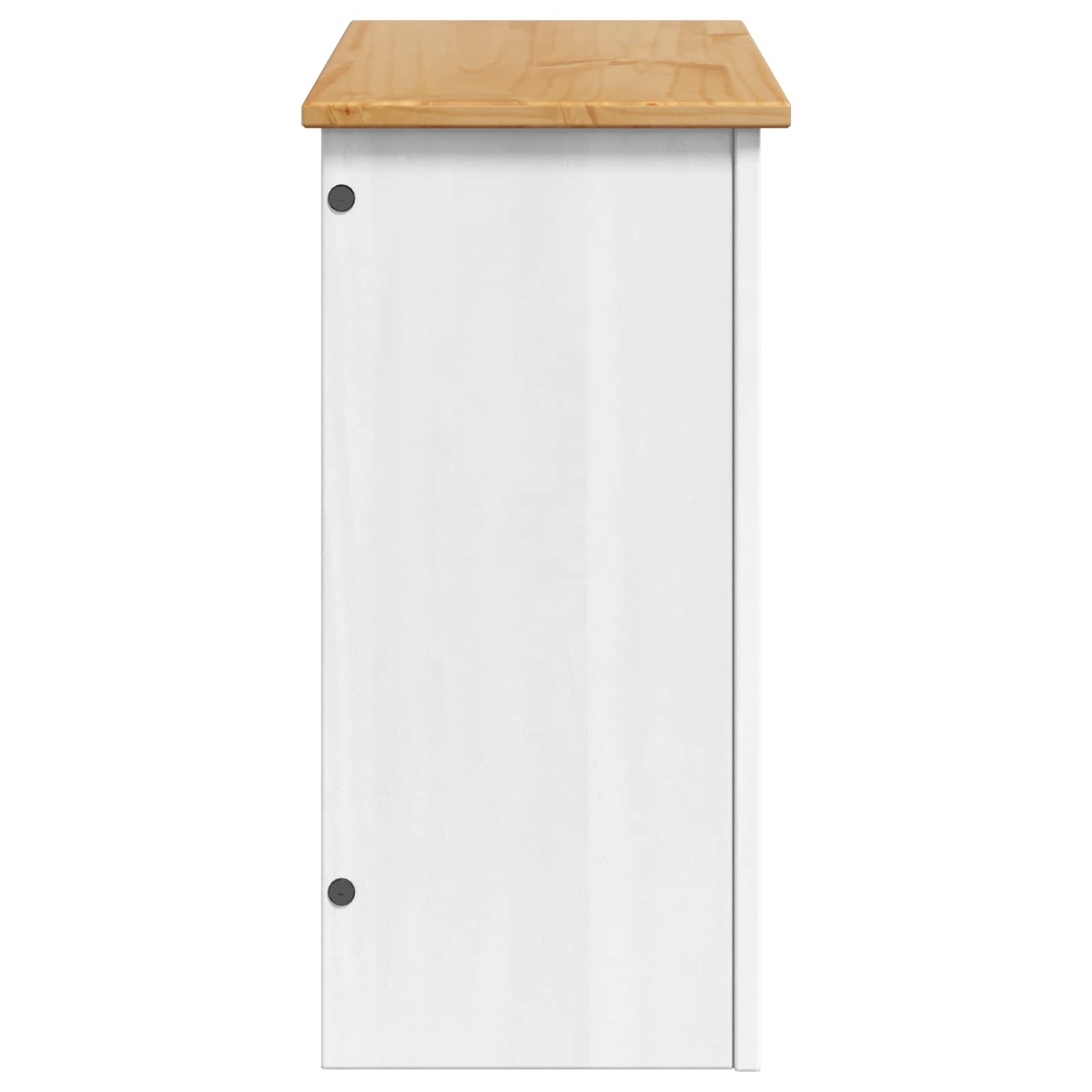 Aquarium Stand PANAMA Wit en Bruin 60 x 30 x 60 cm 150 kg
