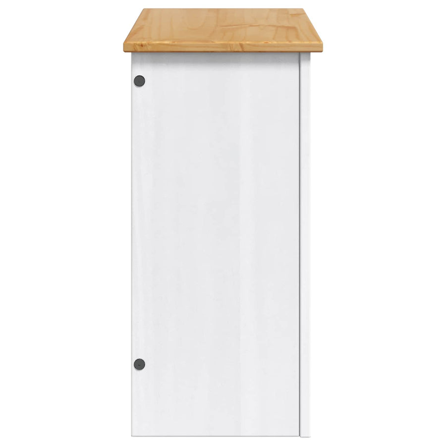 Aquarium Stand PANAMA Wit en Bruin 60 x 30 x 60 cm 150 kg