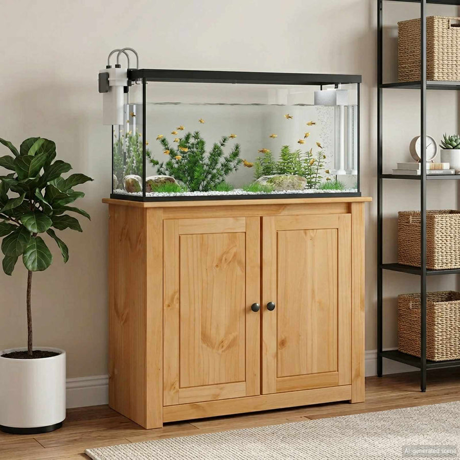 Aquarium Stand PANAMA Bruin 81 x 36 x 73 cm 250 kg