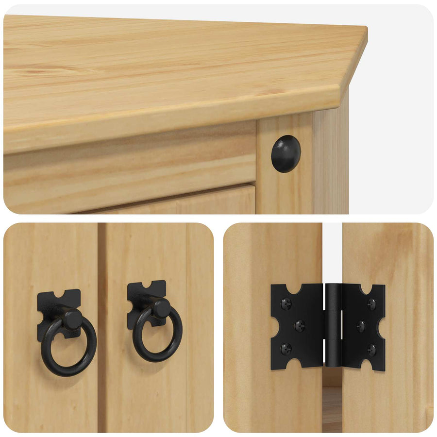 Aquarium Stand CORONA Bruin 70 x 70 x 73 cm 300 kg