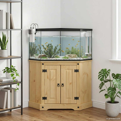 Aquarium Stand CORONA Bruin 70 x 70 x 73 cm 300 kg