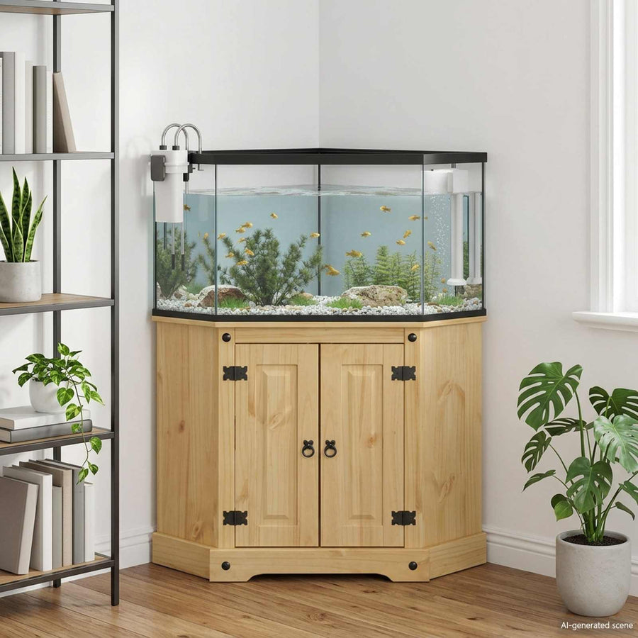 Aquarium Stand CORONA Bruin 70 x 70 x 73 cm 300 kg
