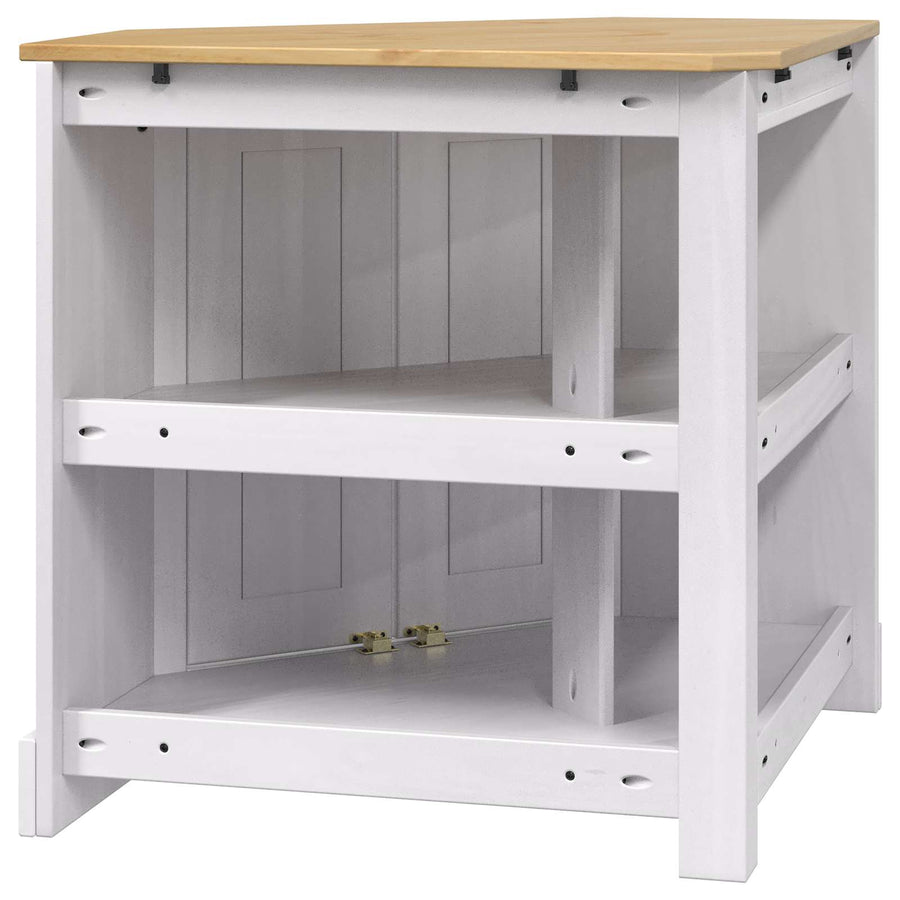 Aquarium Stand CORONA Wit 70 x 70 x 73 cm 300 kg