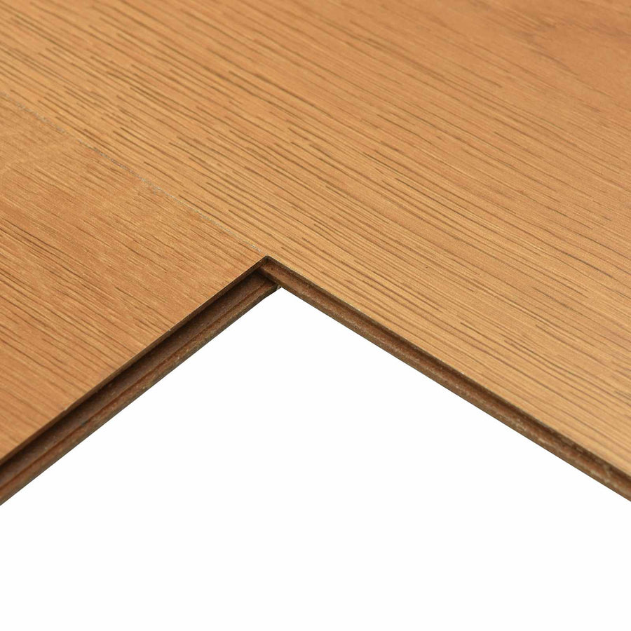 Laminaatvloer 5 pcs Licht Beige 101 x 20 x 0,8 cm Bewerkt hout
