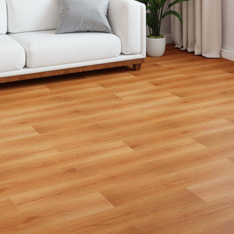 Laminaatvloer 5 pcs Beige 101 x 20 x 0,8 cm Bewerkt hout