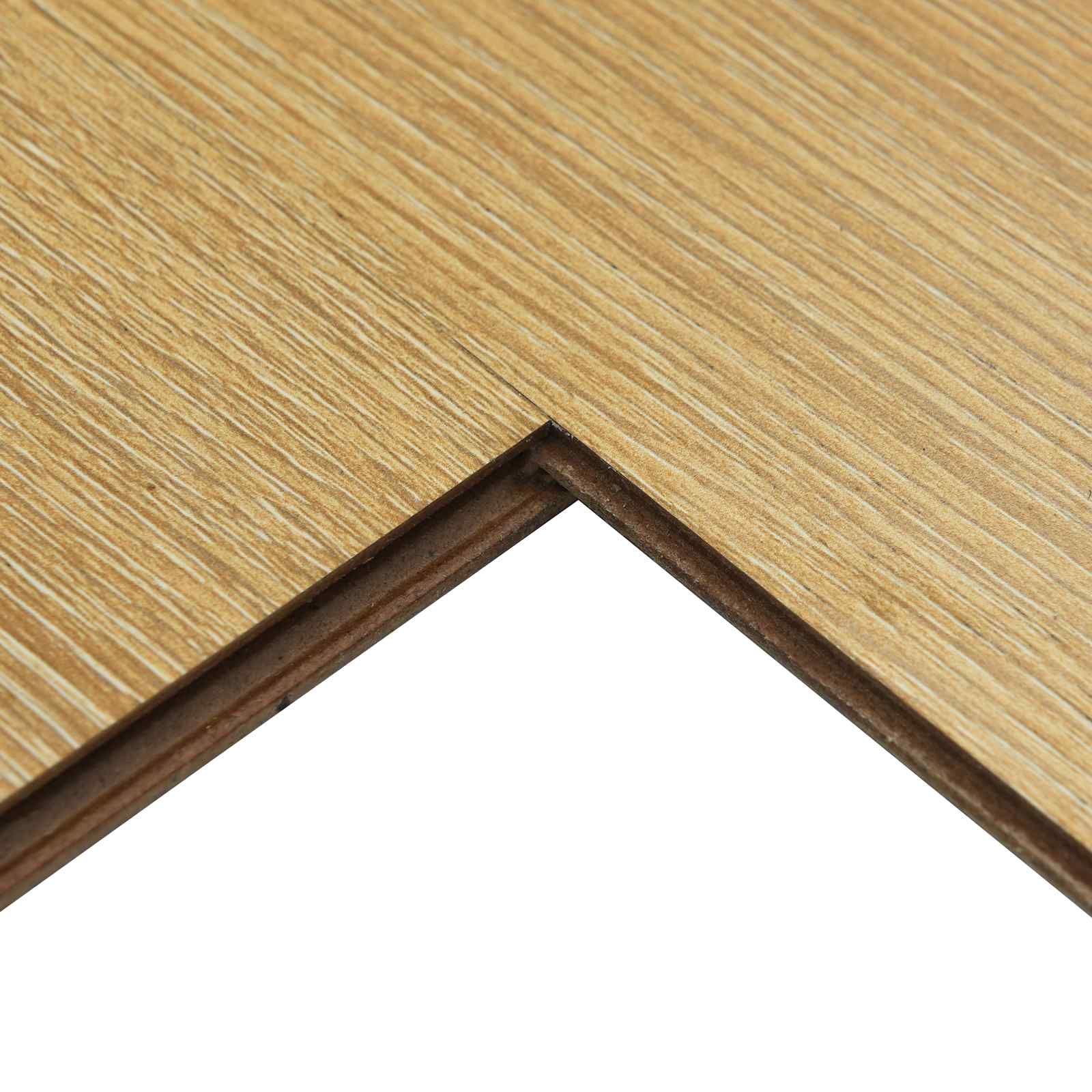 Laminaatvloer 5 pcs Goudbruin 101 x 20 x 0,8 cm Bewerkt hout