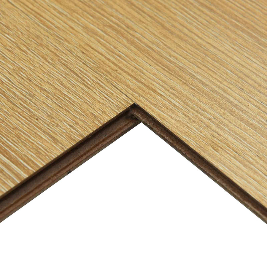 Laminaatvloer 5 pcs Goudbruin 101 x 20 x 0,8 cm Bewerkt hout