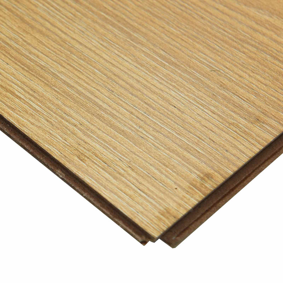 Laminaatvloer 5 pcs Goudbruin 101 x 20 x 0,8 cm Bewerkt hout