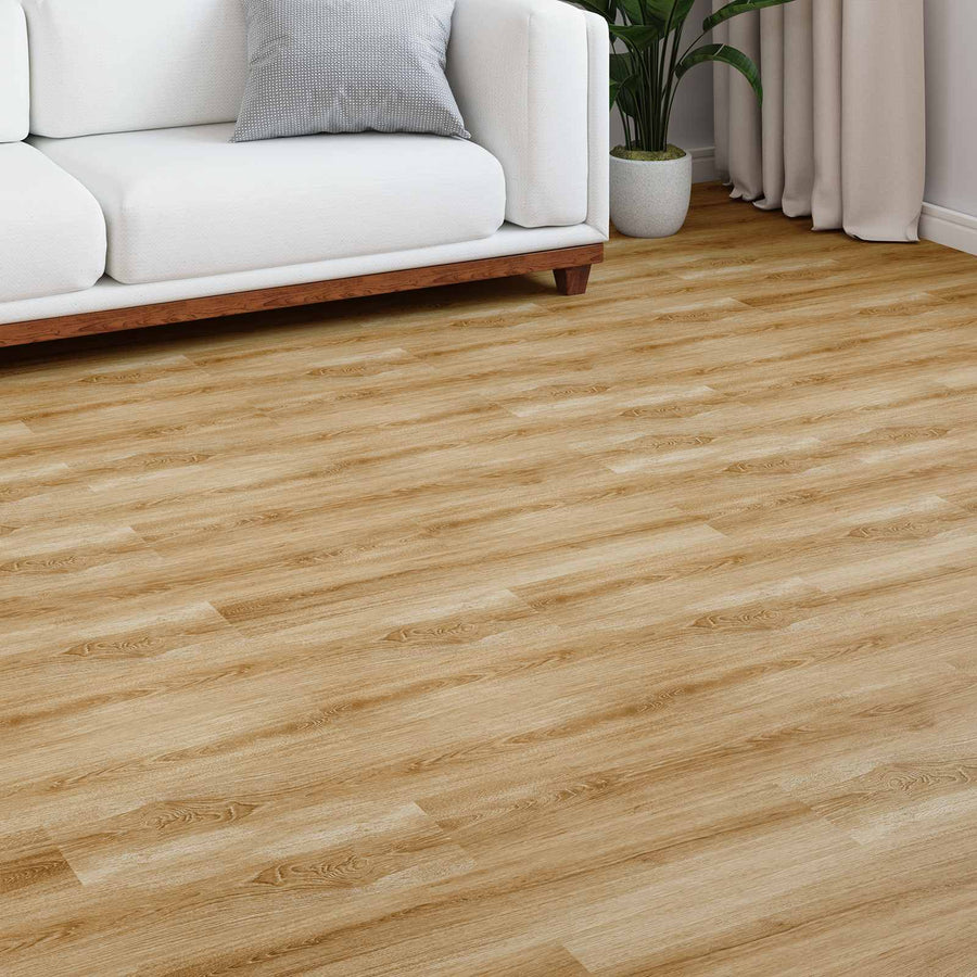Laminaatvloer 5 pcs Rustiek bruin 101 x 20 x 0,8 cm
