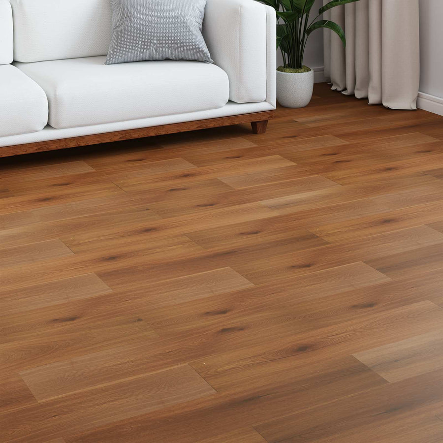 Laminaatvloer 5 pcs Goud Geel 101 x 20 x 0,8 cm Bewerkt hout