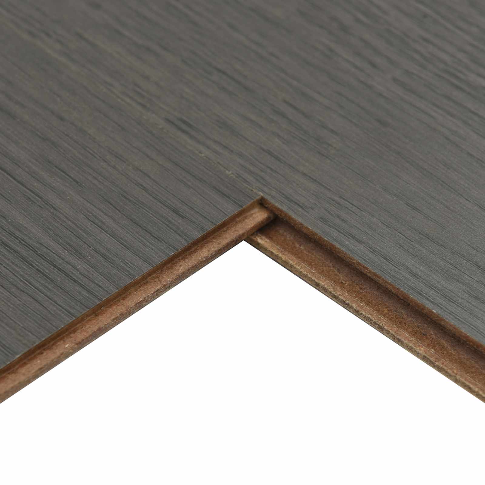 Laminaatvloer 15 pcs Warm Grijs 101 x 20 x 0,8 cm Bewerkt hout