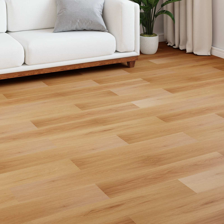 Laminaatvloer 15 pcs Natuurlijk Bamboe 101 x 20 x 0,8 cm
