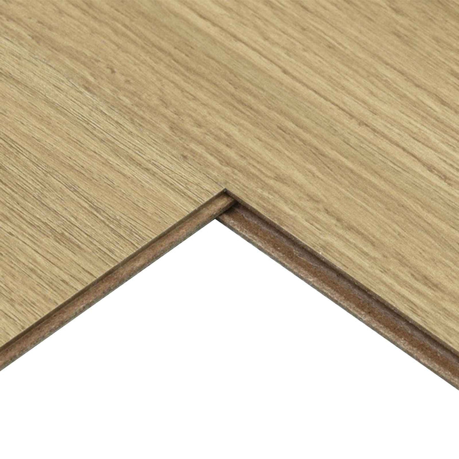 Laminaatvloer 15 pcs Zacht Crème 101 x 20 x 0,8 cm Bewerkt hout