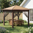Partytent 2,6x2,6 m beige bruin