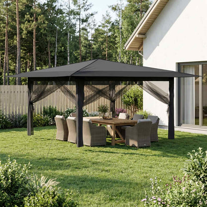 Paviljoen met 4 Zijwanden 4 x 4 m