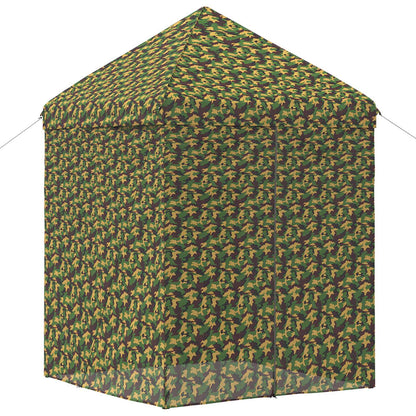 Tent met 4 Zijwanden 2,9 x 2,9 m Leger Camouflage
