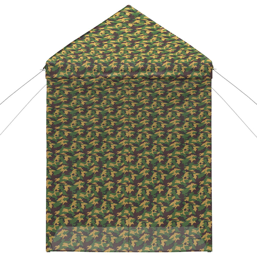 Tent met 4 Zijwanden 2,9 x 2,9 m Leger Camouflage