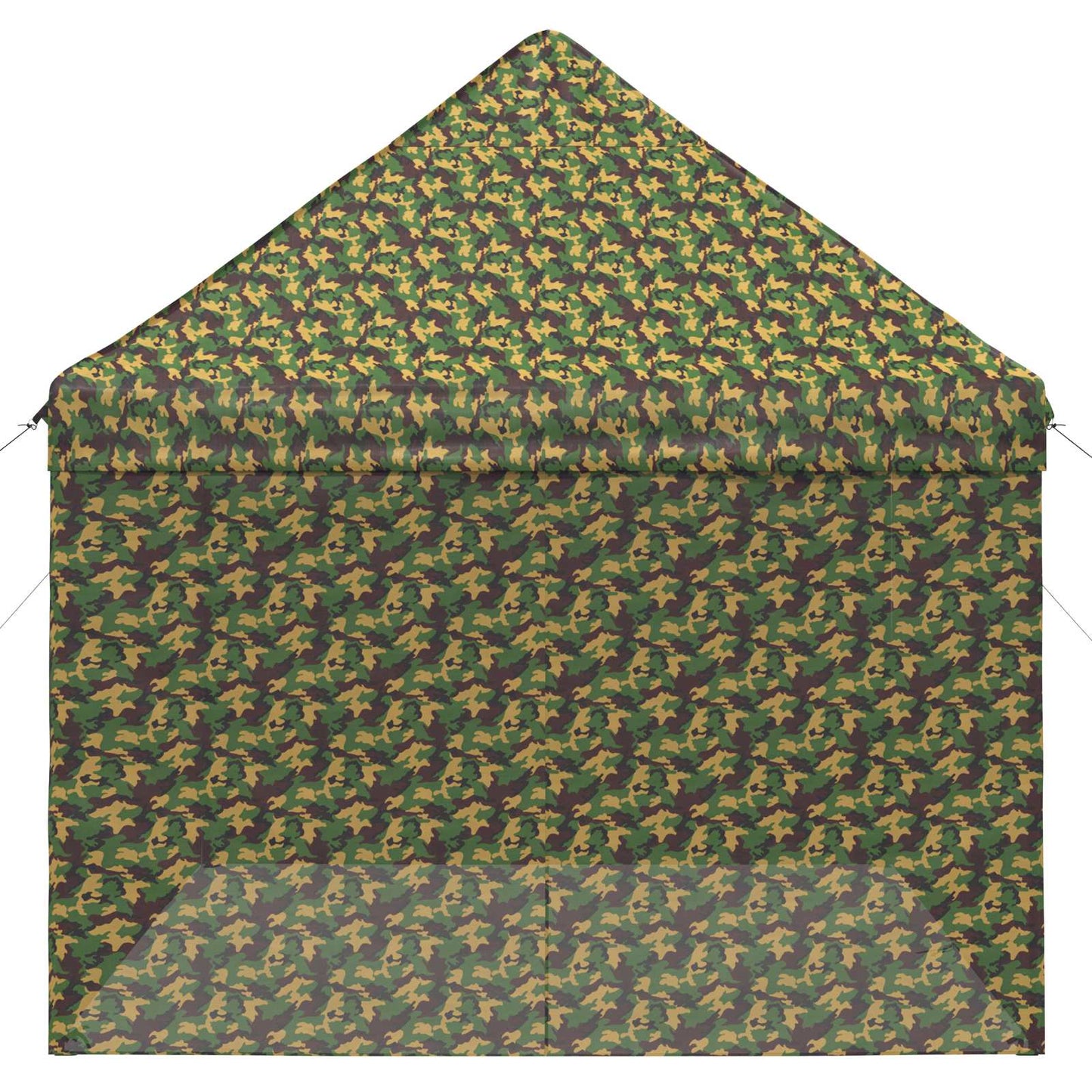 Tent met 4 Zijwanden 2,9 x 4,3 m Leger Camouflage