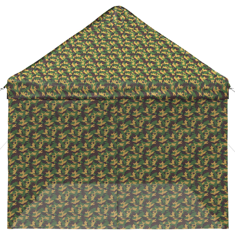 Tent met 4 Zijwanden 2,9 x 5,8 m Leger Camouflage