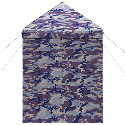 Pop-up Gazebo met 4 Zijwanden 2 x 2 m Blauw Camouflage