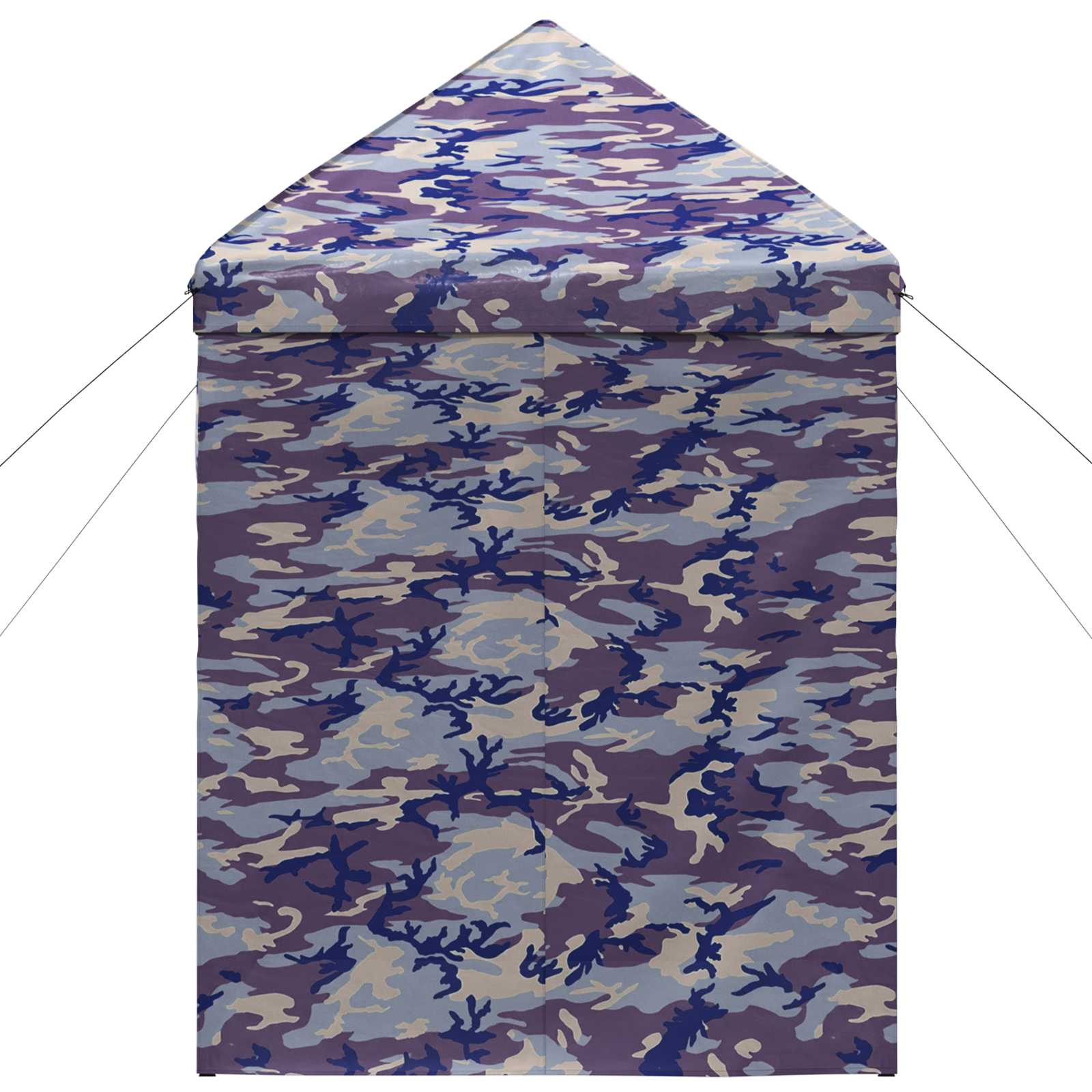 Pop-up Gazebo met 4 Zijwanden 2,9 x 2,9 m Blauw Camouflage