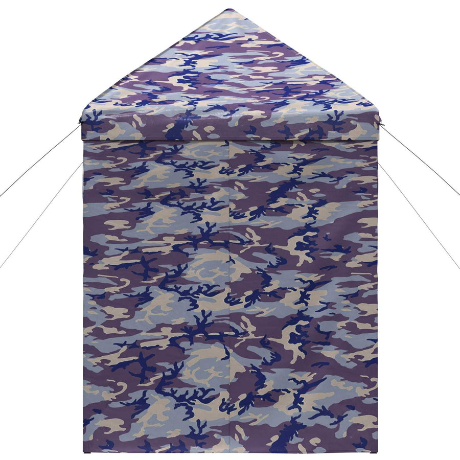 Pop-up Gazebo met 4 Zijwanden 2,9 x 2,9 m Blauw Camouflage