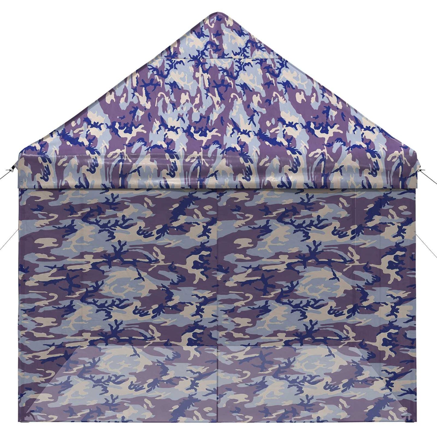 Pop-up Gazebo met 4 Zijwanden 2,9 x 4,3 m Blauw Camouflage