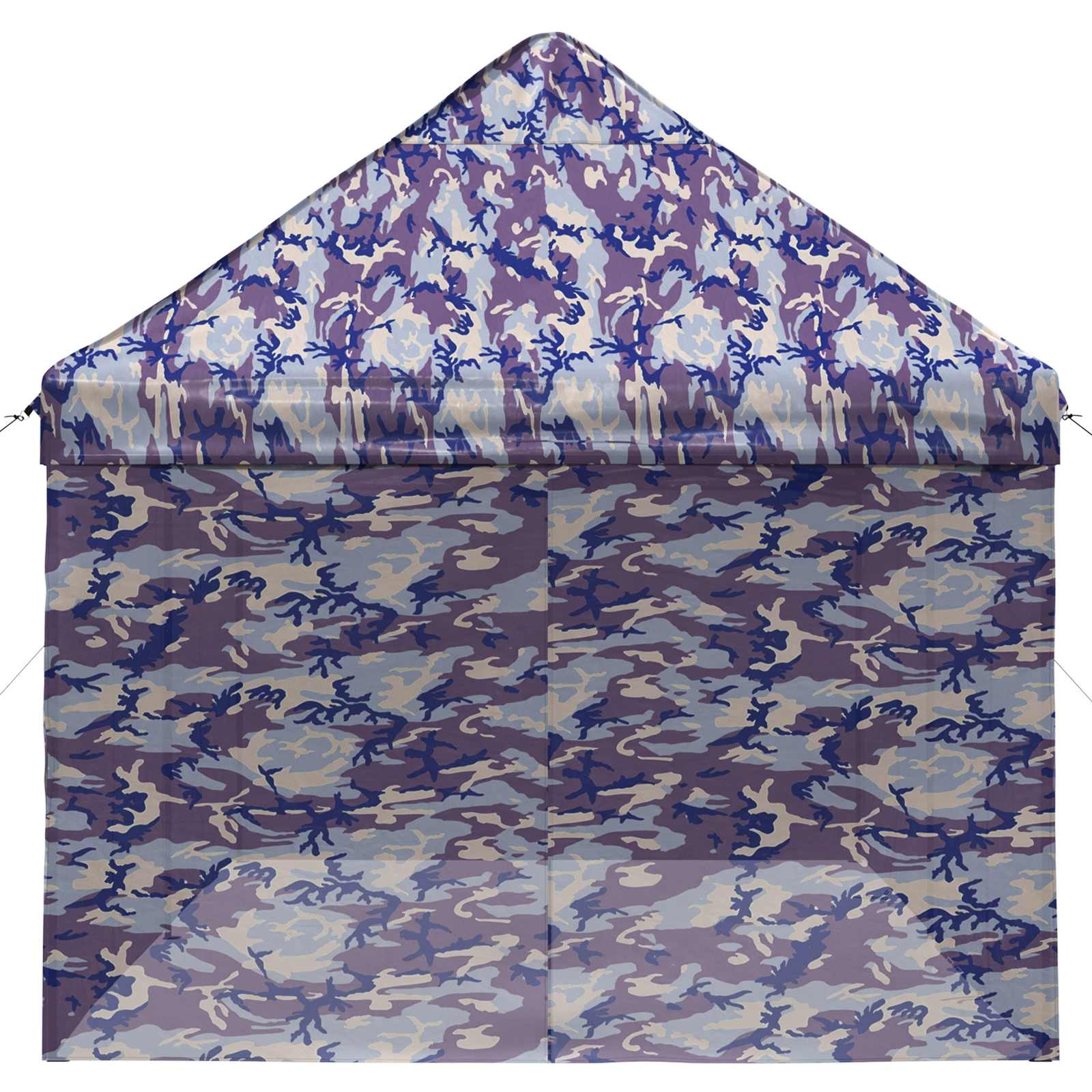 Pop-up Gazebo met 4 Zijwanden 3 x 6 m Blauw Camouflage