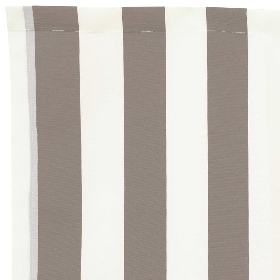 Vervangingsdoek voor zonnescherm Lichtgrijs en wit. 4,5 × 3,5 m