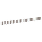 Markies volant polyester lichtgrijs 240 gsm