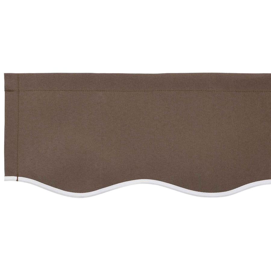 Vervangende markies volant Taupe 3 m Polyester