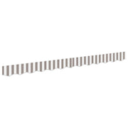 Markies volant 240 gsm polyester lichtgrijs