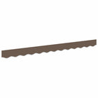 Markies volant polyester taupe