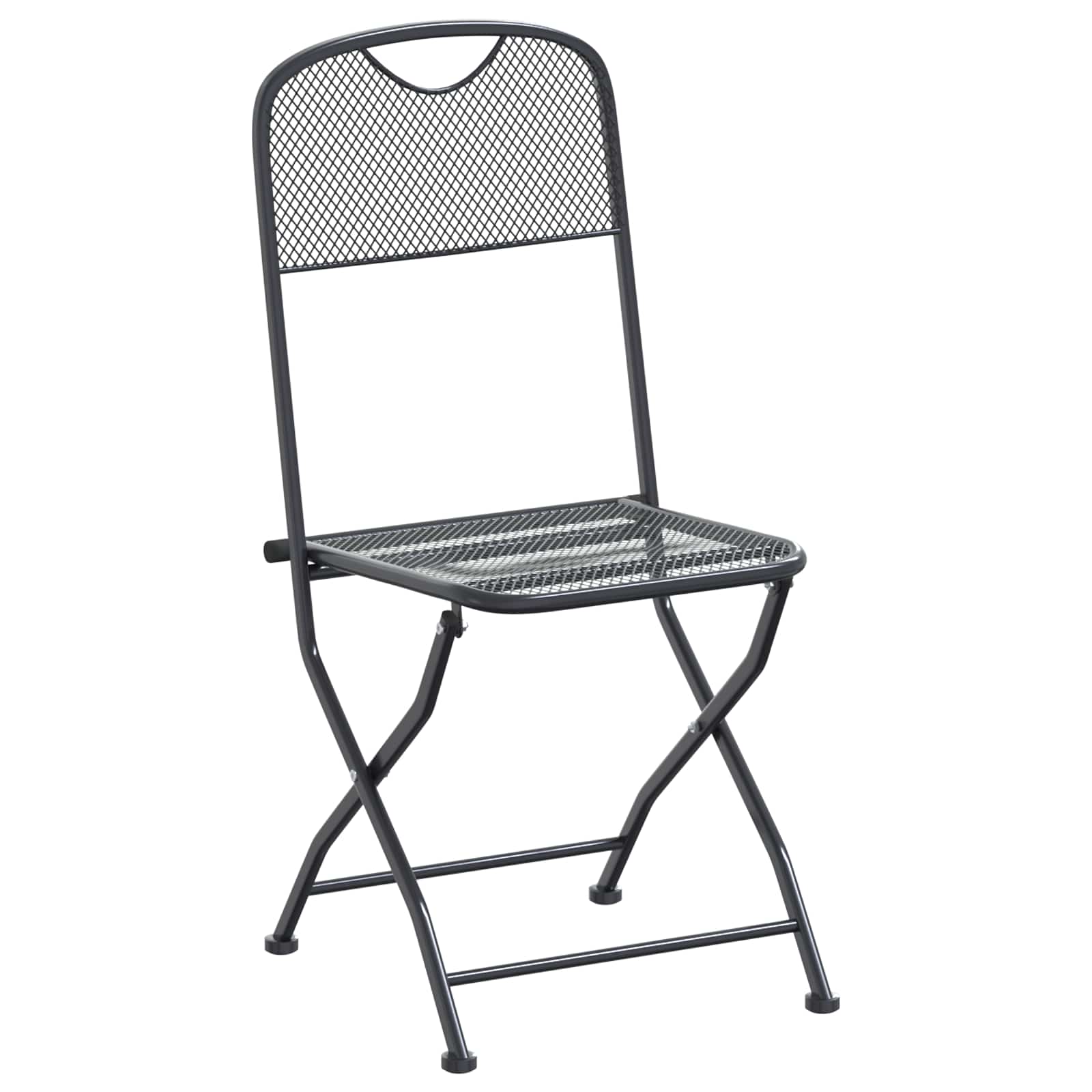 Tuin eettafelset 7 pcs Antracietkleurig 212 x 90 x 76 cm